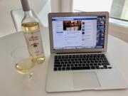 Virtual wine tasting with Niche Wine Bar.