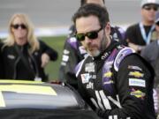 NASCAR seven-time champion Jimmie Johnson tested positive for the coronavirus, it was reported on Friday, July 3, 2020. He will not compete in a NASCAR race until his health has cleared.