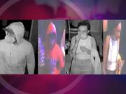 The Clark County Sheriff's Office is asking for help to identify two people in connection with a shooting at a Hazel Dell bar in July.