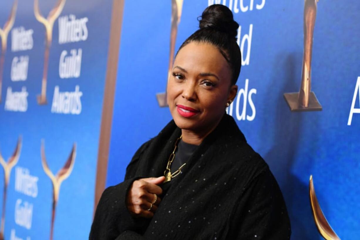 Aisha Tyler attends the 2020 Writers Guild Awards West Coast Ceremony at The Beverly Hilton Hotel on Feb. 1, in Beverly Hills, Calif.