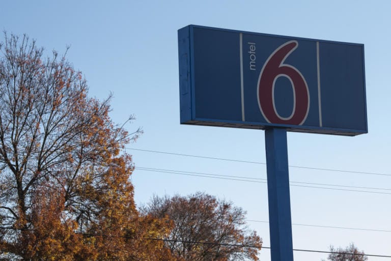 The former Motel 6 is just east of Interstate 205 in Vancouver.