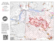 The Big Hollow Fire burning in the Gifford Pinchot National Forest, northwest of Carson and southeast of Cougar, showed minimal growth Wednesday and remained at approximately 24,995 acres.