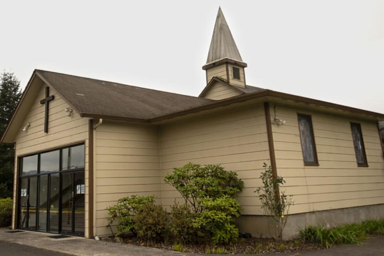 Fourth Plain Church of the Nazarene pictured on an overcast Friday morning, October 23, 2020.