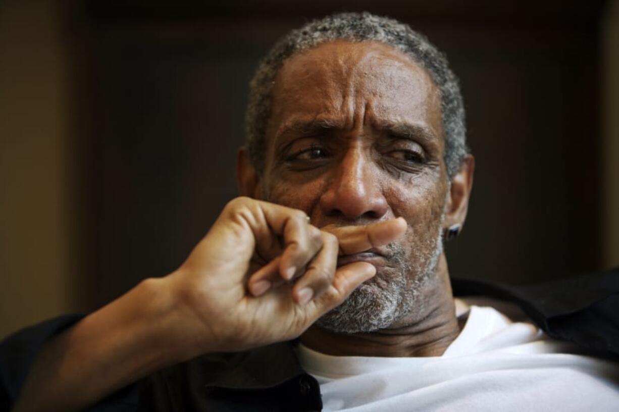 In this July 2, 2008 photo, actor Thomas Jefferson Byrd appears during a portrait session in Atlanta. Police say Byrd, known for his roles in many Spike Lee films and who was nominated for a Tony Award in 2003,  was shot dead in Atlanta on Saturday. He was 70.