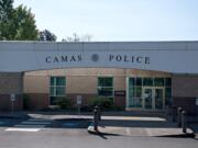 The Camas Police Department is pictured in Camas on Wednesday afternoon, Sept. 30, 2020.