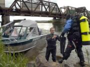 The Clark County Dive Rescue Team, pictured here in 2004, will become part of the sheriff’s office Search and Rescue Unit.