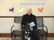 President-elect Joe Biden with his new dog Major on Nov. 17, 2018, at Delaware Humane Association in Wilmington, Del. The Bidens two dogs -- Major and Champ -- will join the prestigious list of White House pets.