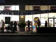 People wait in line to vote in Austin, Texas, before the polls opened at 7 a.m. on Tuesday Nov.  3, 2020.