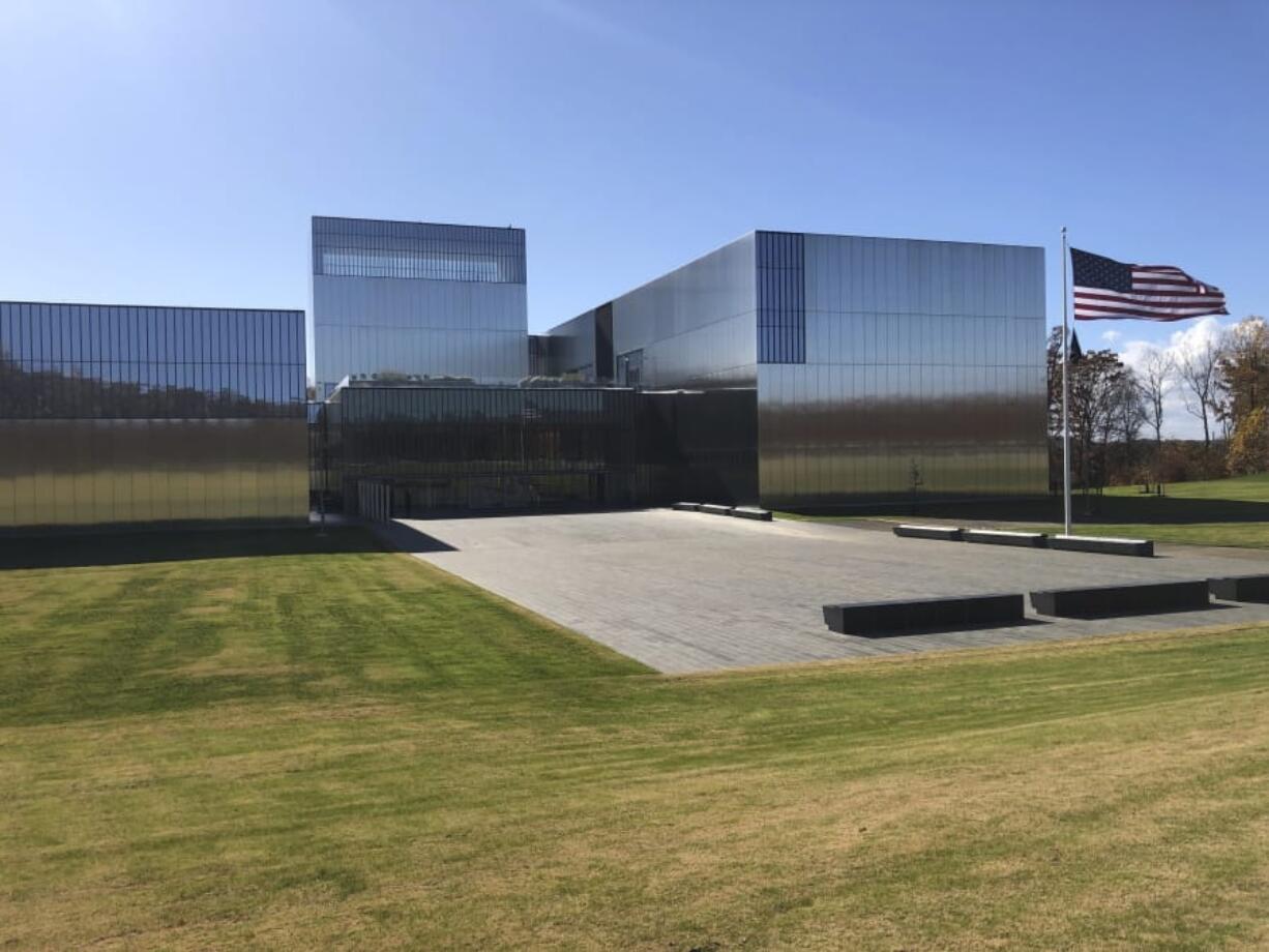 The National Museum of the United States Army is pictured Tuesday in Fort Belvoir, Va. It opened Wednesday.