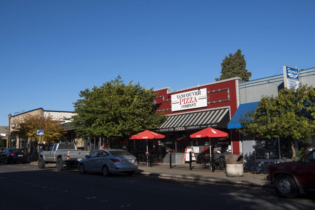 Vancouver Pizza Company on Main Street in uptown Village in Vancouver.