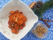 These sweet and spicy glazed carrots can be topped with walnuts or dried cranberries for holiday oomph.