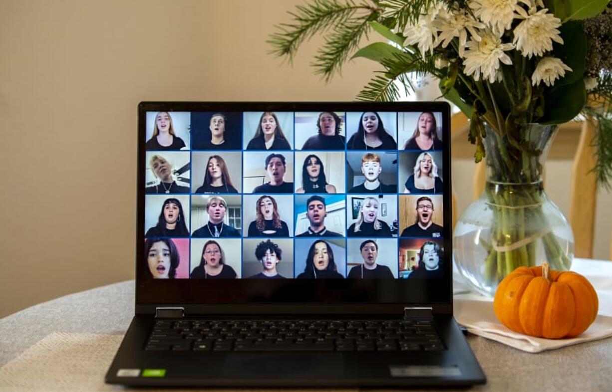 Heritage High School&#039;s choir performs &quot;Flight Song&quot; by Kim Andre Arnesen in a video posted to YouTube.