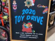 Toy donations are piling up at Chuck&#039;s Produce on Southeast Mill Plain Boulevard. New, unwrapped toys are being accepted at both Chuck&#039;s until 10 a.m. Friday and will be distributed by Santa&#039;s Posse on Dec. 20.