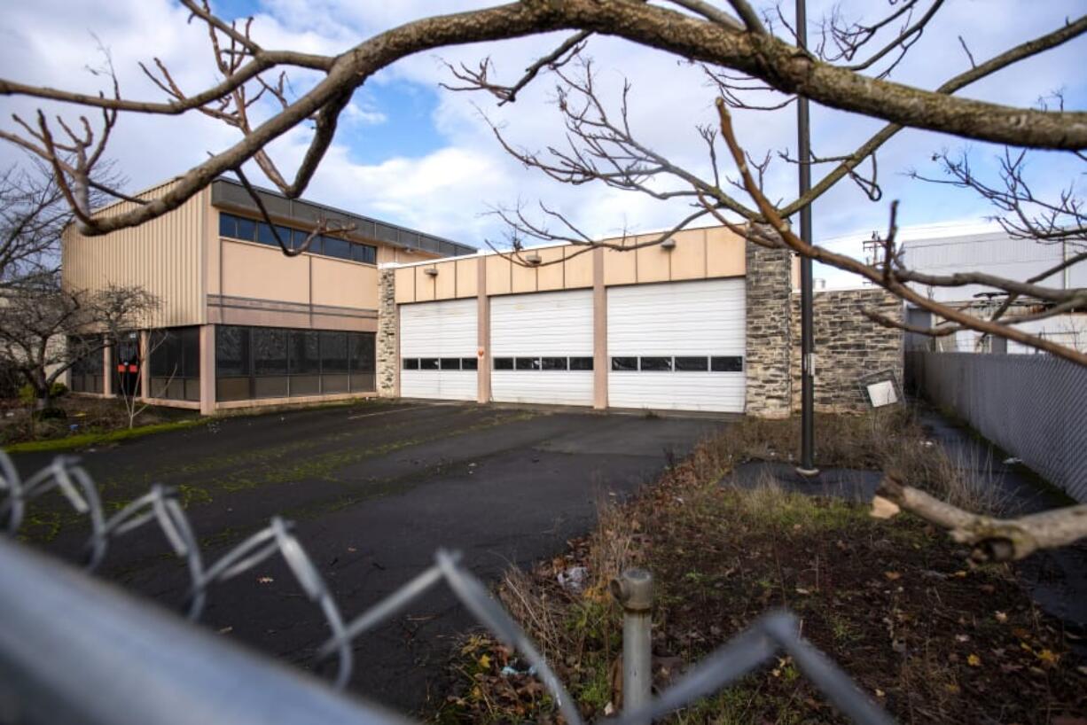 The old Fire Station 1 building pictured Dec. 17. The Oliva family, who owns the neighboring Hi-School Pharmacy headquarters, purchased the property from the city for $1.25 million.