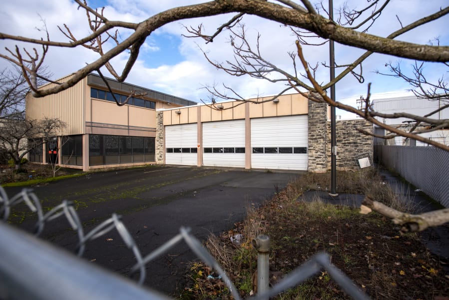 The old Fire Station 1 building pictured Dec. 17. The Oliva family, who owns the neighboring Hi-School Pharmacy headquarters, purchased the property from the city for $1.25 million.