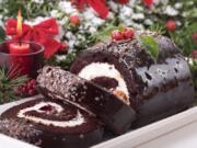 The yule log can be done deliciously.