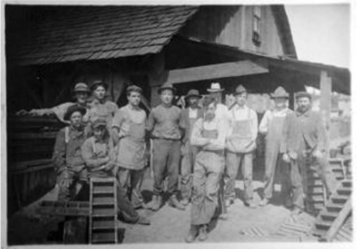 A Hidden Brickyard crew pauses for this undated photo.