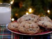 Chocolate-Chip Walnut Cookies, photographed on Wednesday, Nov. 18, 2020. (Hillary Levin/St.