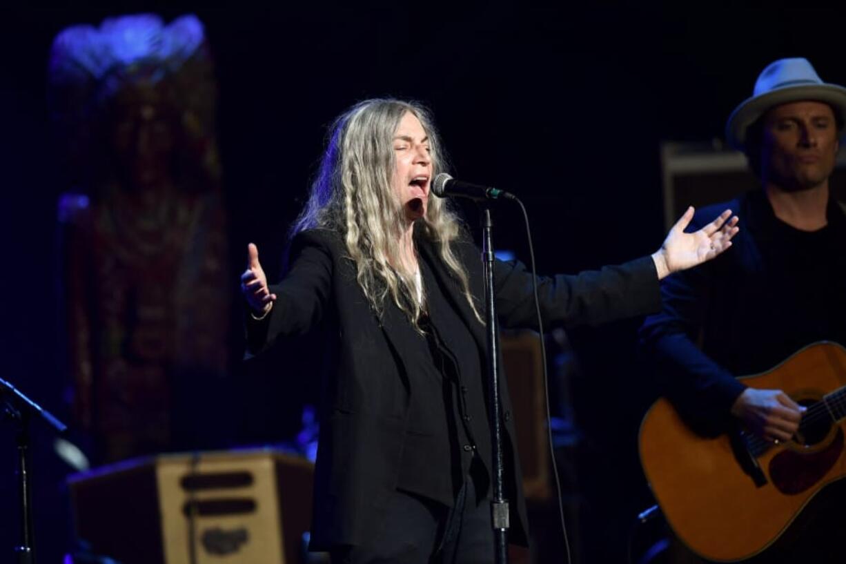 Patti Smith&#039;s 2020 version of &quot;People Have the Power&quot; was recorded in September and encouraged people to vote.