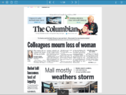 The Columbian's e-edition is a a digital version of the daily print paper.