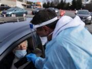 Clark County will get drive-thru coronavirus testing in early 2021. The testing site, which is funded by the Washington Department of Health, should have the capacity to test between 500 to 1,500 people per day.