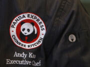 Andy Kao, executive chef at Panda Express, tastes a meatball recipe at the company's Express Innovation Kitchen in Pasadena, Calif.