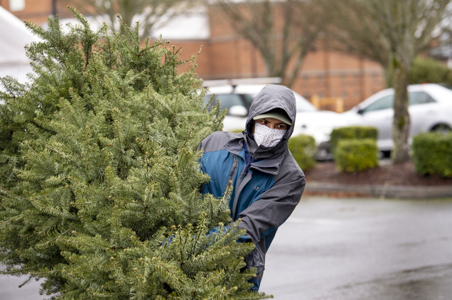 Scouts glad to collect Christmas trees in Clark County for