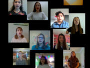 RIDGEFIELD: Seventh grade students from View Ridge Middle School sang "Rainy Day Getaway."