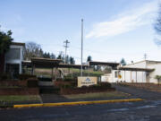 Buildings just north of the main Camas paper mill site sit vacant on Jan. 7.