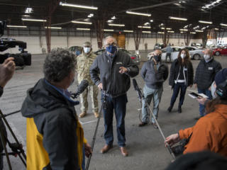 Gov. Jay Inslee visits Clark County COVID-19 vaccination site photo gallery