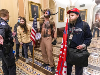 Electoral college certification riot in D.C. photo gallery