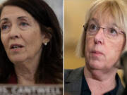 Sen. Maria Cantwell, left, and Sen.