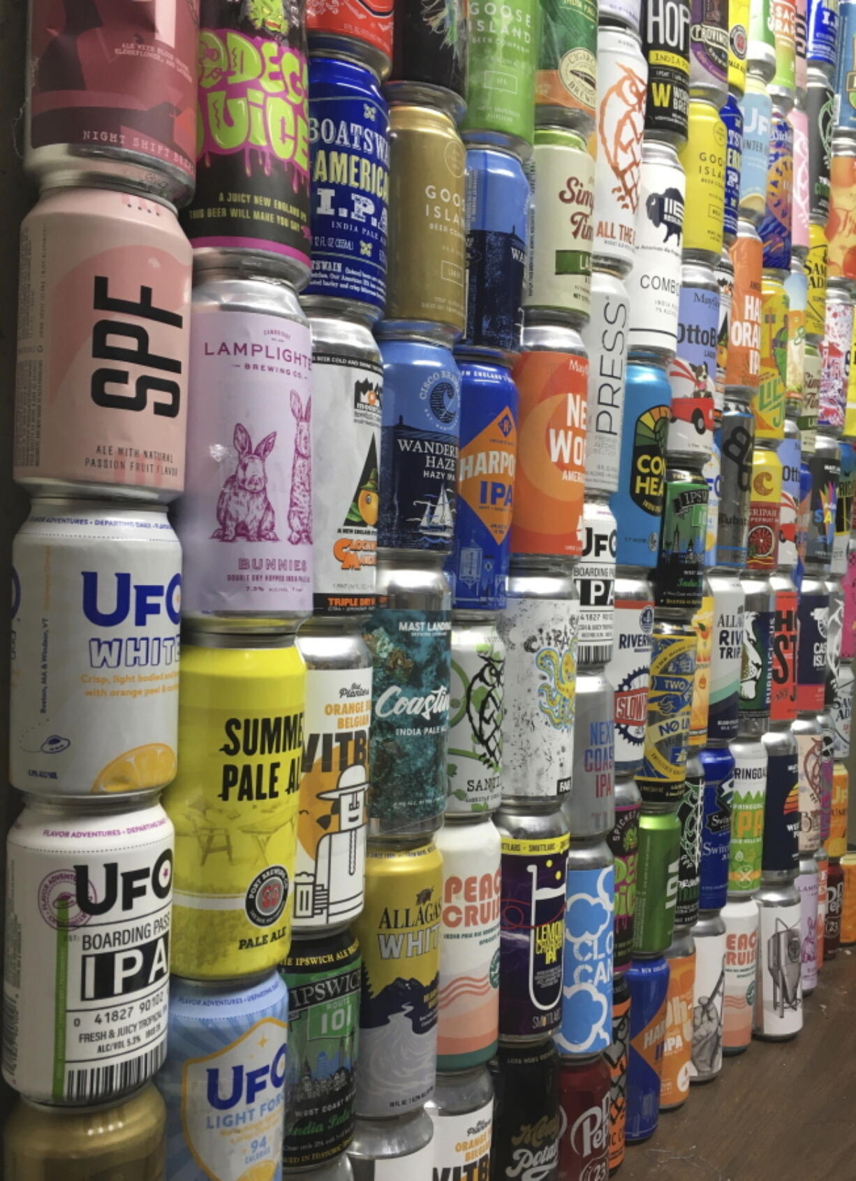 This Jan. 1, 2021 photo shows a collection of empty beer cans, consumed during the pandemic, at a home in North Andover, Mass. This year&#039;s Dry January came as many people had seen an uptick in their alcohol intake. Addiction treatment experts note that a month of forced sobriety might not have a lasting impact and could lead to binge drinking in February. But others believe the annual show of sobriety can&#039;t hurt.