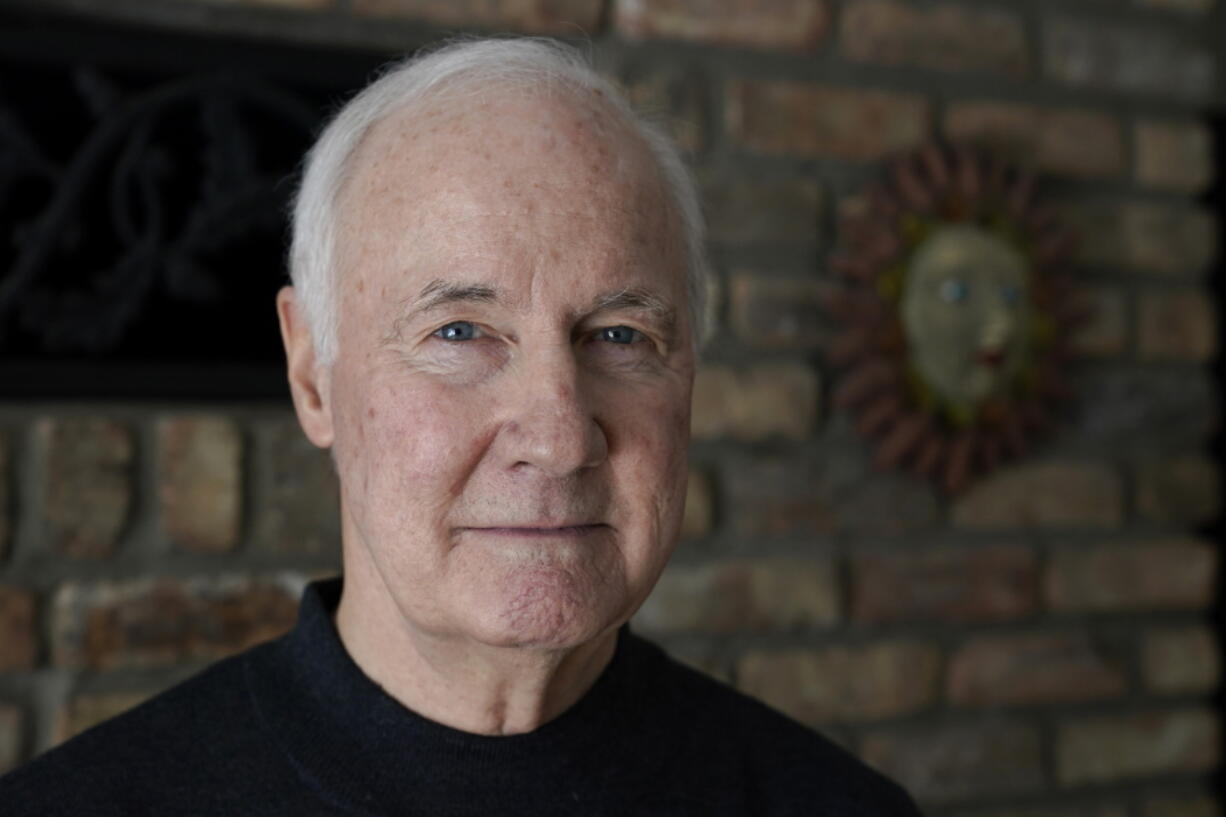 Former Scott County Republican Party chairman Dave Millage at his home, Wednesday, Jan. 27, 2021, in Bettendorf, Iowa. Within a day of declaring that former president Donald Trump should be impeached for his role in the deadly Capitol riot, Millage was forced to step down as chairman of the Scott County GOP.