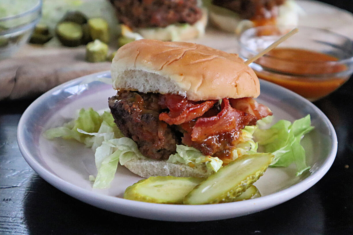 Meatloaf sliders (Gretchen McKay/Post-Gazette)