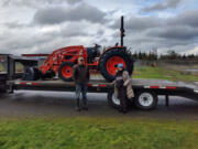 BRUSH PRAIRIE: The Silver Buckle Youth Equestrian Center was able to replace their old 1964 Ford tractor with a new one called Hugo, named after its &quot;first large donor who asked to be anonymous.&quot;