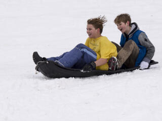 Sorenson Park proves popular sledding destination Saturday photo gallery