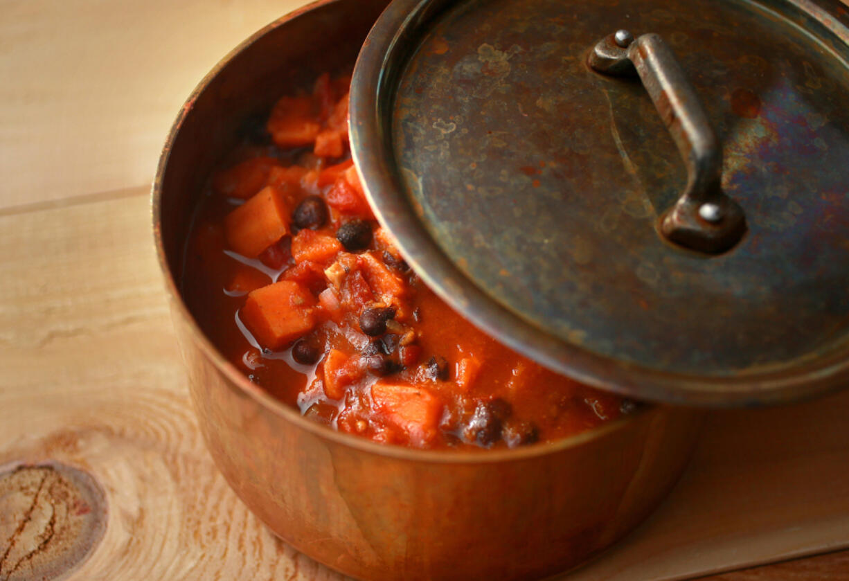 Vegan sweet potato chili (Photos by Christian Gooden/St.