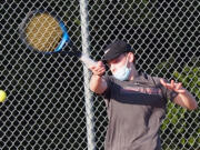 Union No. 1 singles player Jacob Flentke said the Titans have not played much outdoors this season due to the weather. But with more matches outside, they will be even tougher to beat.