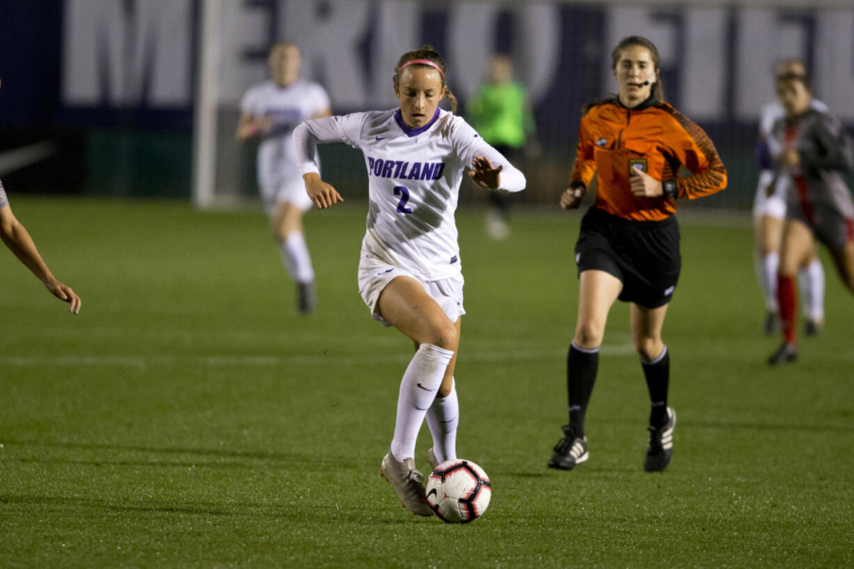 Ridgefield High grad Taryn Ries already has five goals in three matches.