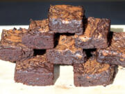 Bananas and peanut butter make the &quot;king of brownies&quot; super tasty without making them greasy.