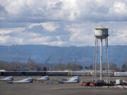 Imported wind turbine blades are stored at the Port of Vancouver and later shipped out by truck to wind farms in Eastern Washington and Oregon or even western Canada. Wind energy imports helped the port achieve record-breaking revenue in 2020 despite facing pandemic-induced setbacks for several other commodities.