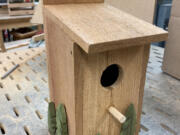 WASHOUGAL: A bird house by Alaina Kestner of Washougal High School.