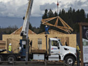 Construction of new homes at Whipple Creek Village in Ridgefield. Clark County has been gripped by a severe housing inventory shortage in recent months, and local real estate agents say it&#039;s constraining sales activity.