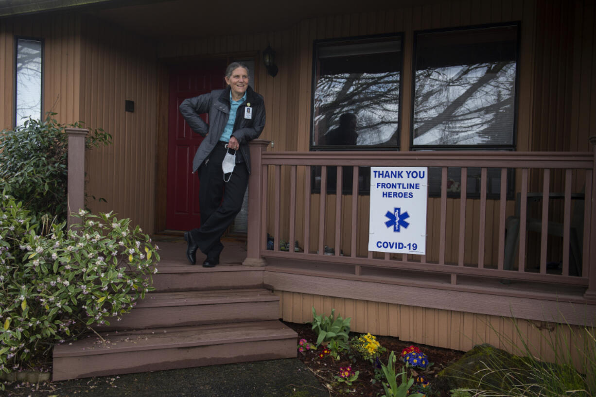 Retired doctor Mary Shepard has been volunteering with Kaiser Permanente&#039;s vaccination effort during the month of March. Shepard had a nearly 40-year career in medicine. She has volunteered at standing vaccination clinics and traveled to vaccinate homebound people.