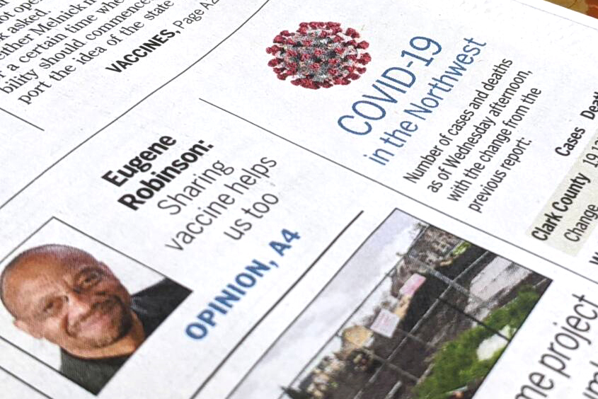 For more than a year, The Columbian has run a roundup of COVID-19 numbers on A1.