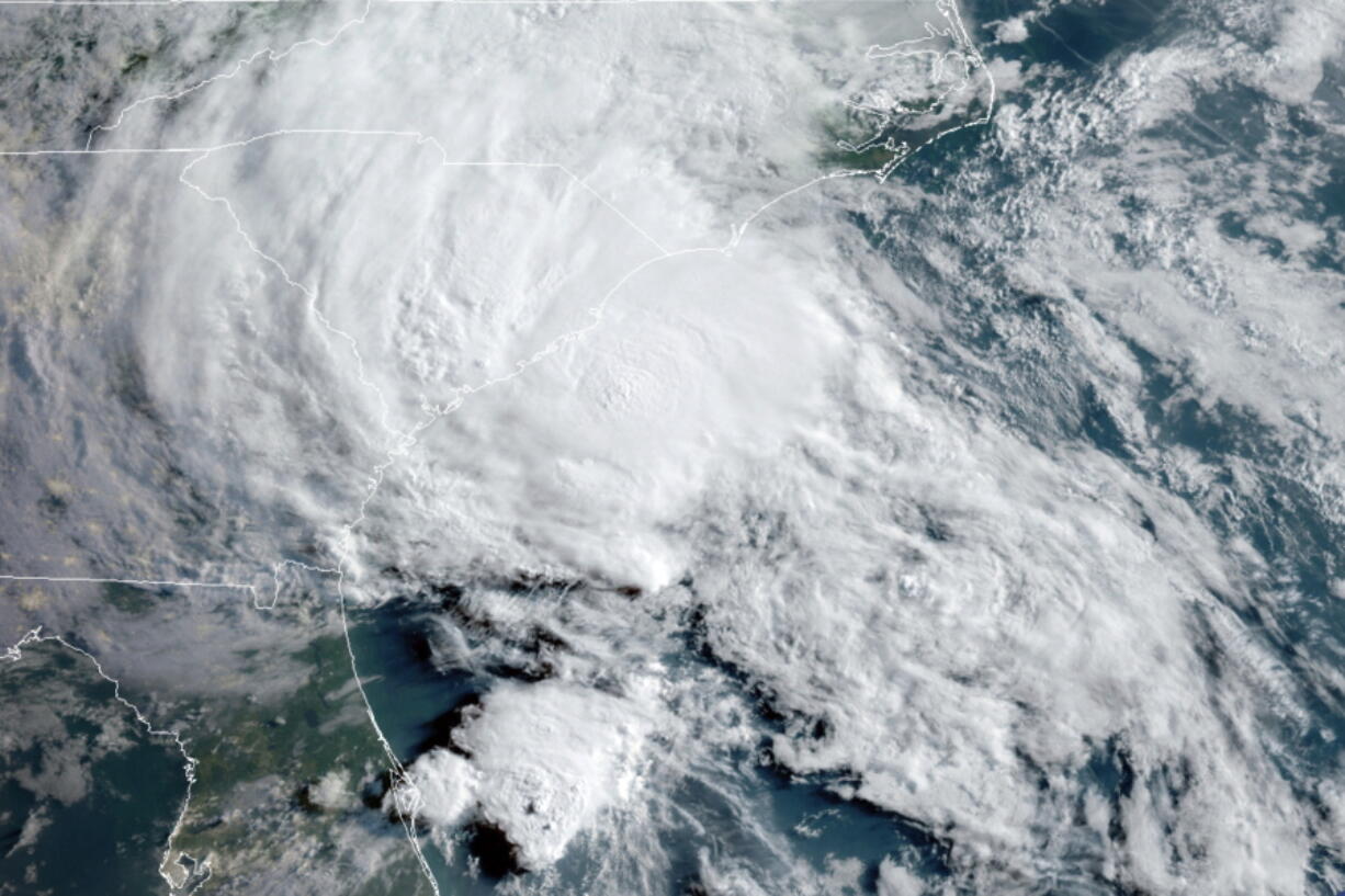 Tropical Storm Bertha approaches the South Carolina coast on May 27. On Wednesday, a World Meteorological Organization committee discussed whether the Atlantic hurricane season should start on May 15 instead of the traditional June 1. The start was left at June 1.