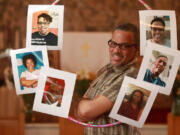 During the pandemic, the Rev. Eric Brown, center, has shared hundreds of riddles with his six siblings, pictured clockwise from top right: Valerie Whittaker of Huron, Ohio; Zachary Brown of Hilliard , Ohio; Suzanne Nelson of Huron; Timothy Brown of Brush, Colo.; Tamara Byrd of Blacklick, Ohio; and Stephanie Mayfield of Huron.