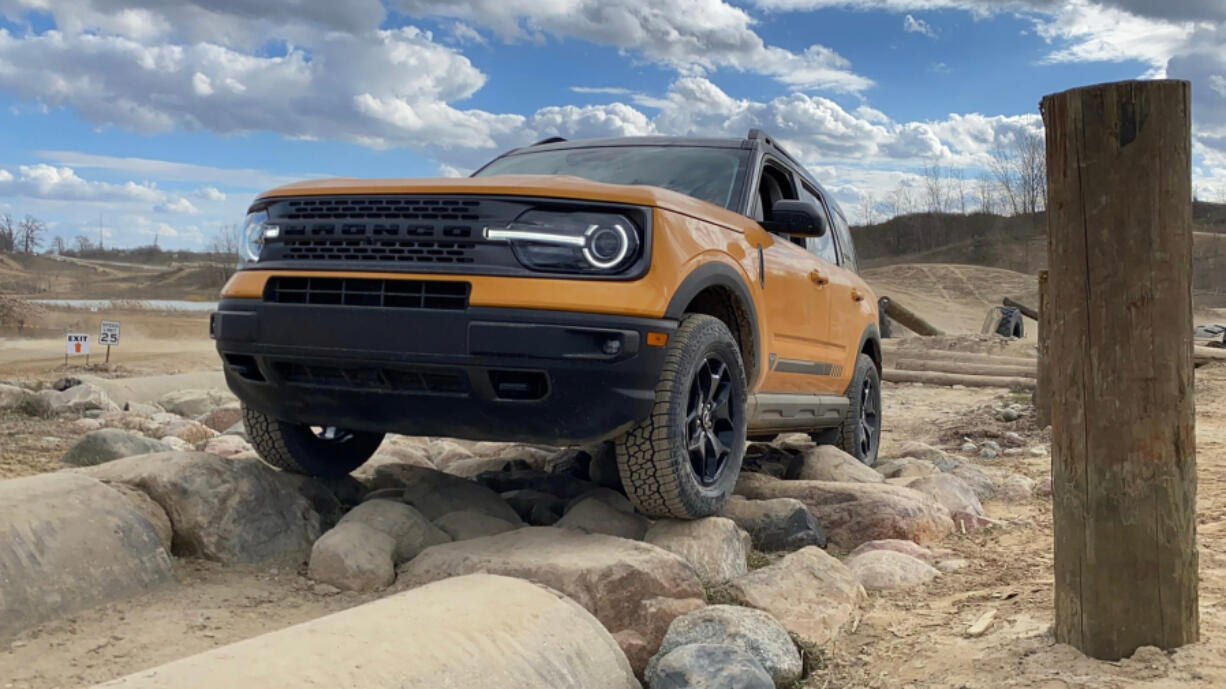 The 2021 Ford Bronco Sport Badlands.