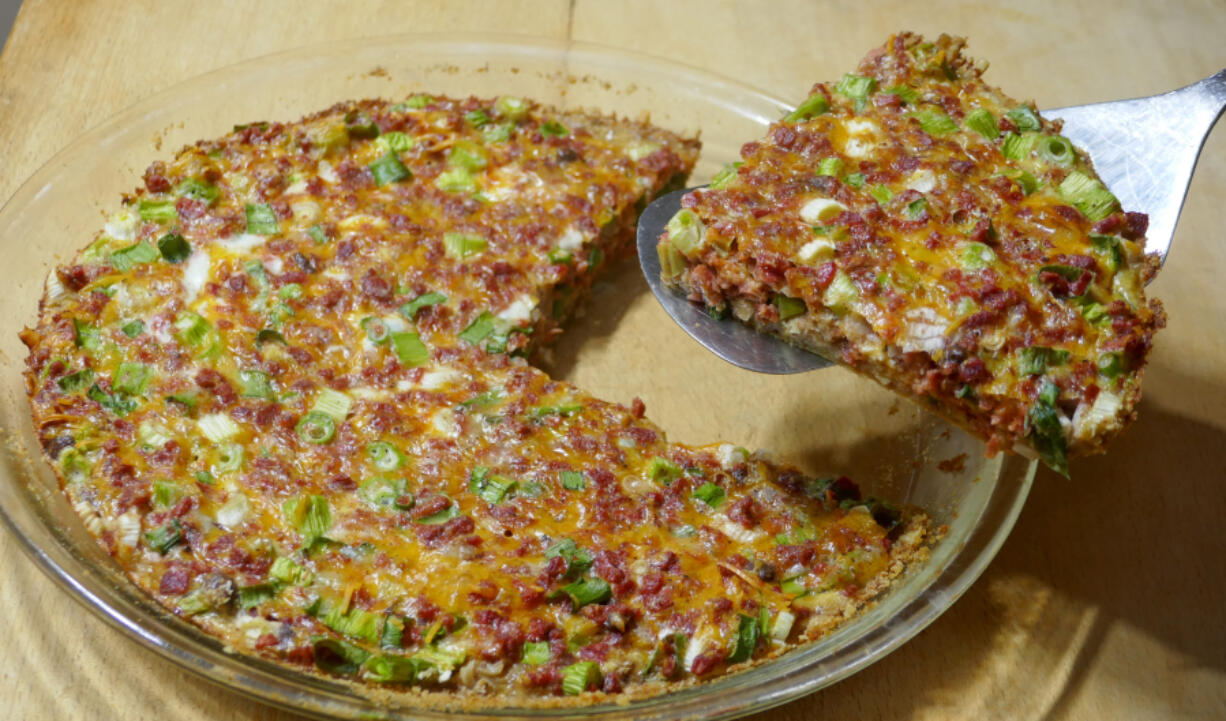 Crustless Cheese Quiche (Linda Gassenheimer/TNS)